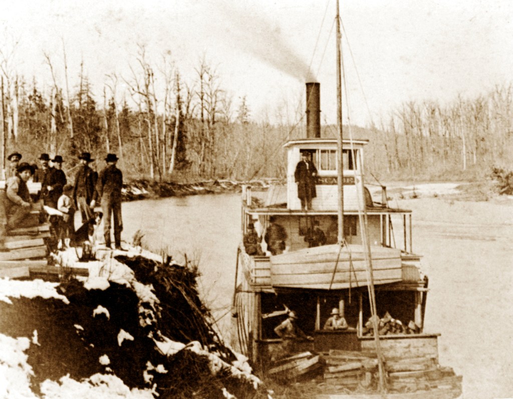 Seattle Now & Then The Cascade steamboat, 1888 Seattle Now & Then